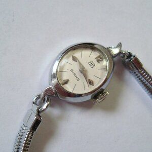 VINATGE LADY WIND UP BIRKS,RUN GREAT